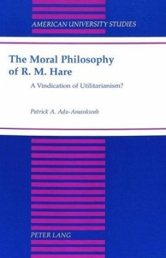 The Moral Philosophy of R. M. Hare - Alberta Osei