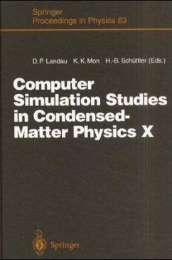 Computer Simulation Studies in Condensed-Matter Physics X - Hrsg. v. Landau, David P. /Mon, King-Keung /Schüttler, Heinz B