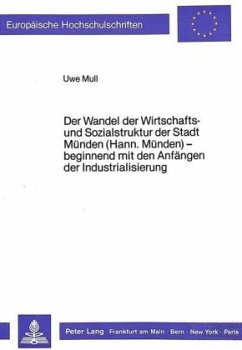 Cover Der Wandel der Wirtschafts- und Sozialstruktur der Stadt Münden (Hann. Münden)