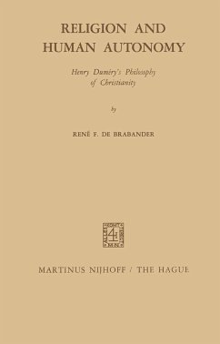 Religion and Human Autonomy - de Brabander, R. F.