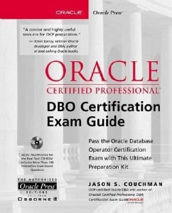 Oracle Certified Professional DBO Certification Exam Guide [With CDROM] - Couchman, Jason S.