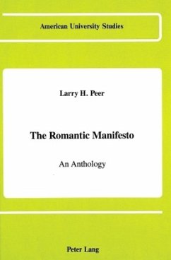 Cover The Romantic Manifesto