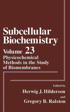 Physicochemical Methods in the Study of Biomembranes - Ralston, G B; Hilderson, Herwig J; Hilderson