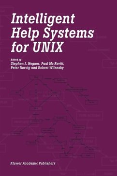 Intelligent Help Systems for Unix - Hegner