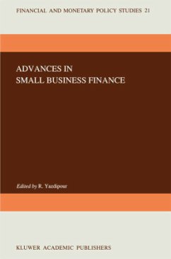 Advances in Small Business Finance - Yazdipour, R. (ed.)