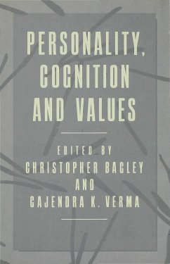 Personality, Cognition and Values - Vermad, Gajendra K