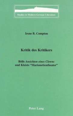 Kritik des Kritikers - Compton, Irene