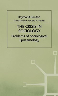 Cover The Crisis in Sociology
