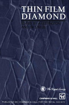 Thin Film Diamond - Lettington, Alan H; Royal Society (Great Britain)