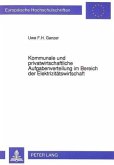 Kommunale und privatwirtschaftliche Aufgabenverteilung im Bereich der Elektrizitätswirtschaft