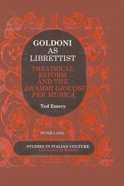 Goldoni as Librettist Cover Goldoni as Librettist