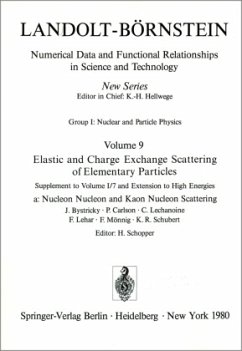 Cover Nucleon Nucleon and Kaon Nucleon Scattering / Nukleon-Nukleon- und Kaon-Nukleon-Streuung / Landolt-Börnstein, Numerical Data and Functional Relationships in Science and Technology 9a