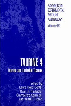 Taurine 4 - Della Corte, Laura / Huxtable, Ryan J. / Sgaragli, Giampietro / Tipton, Keith F. (eds.)