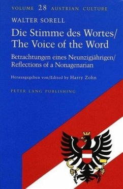 Die Stimme des Wortes/- The Voice of the Word - Sorell, Walter