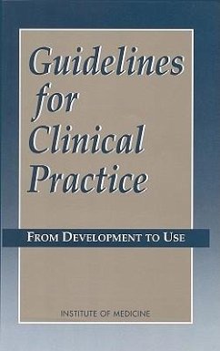 Guidelines for Clinical Practice - Institute Of Medicine; Committee on Clinical Practice Guidelines