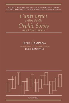 Orphic Songs and Other Poems by Dino Campana - Bonaffini, Luigi