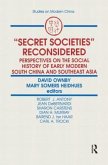 Secret Societies Reconsidered: Perspectives on the Social History of Early Modern South China and Southeast Asia