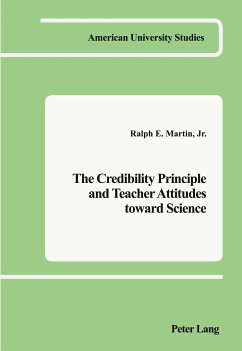 The Credibility Principle and Teacher Attitudes Toward Science - Martin, Ralph E.