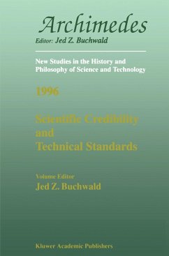 Cover Scientific Credibility and Technical Standards in 19th and Early 20th Century Germany and Britain
