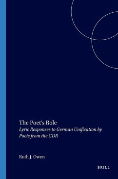 The Poet's Role Cover The Poet's Role