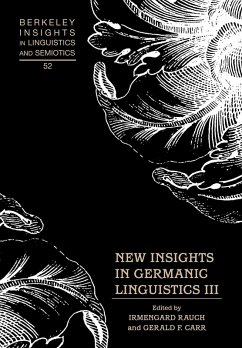 Cover New Insights in Germanic Linguistics III