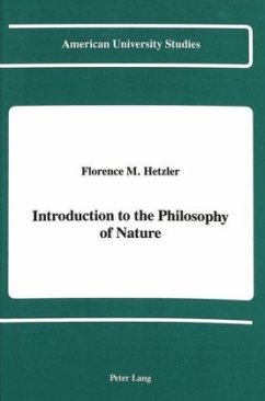 Introduction to the Philosophy of Nature - Mary Rahill