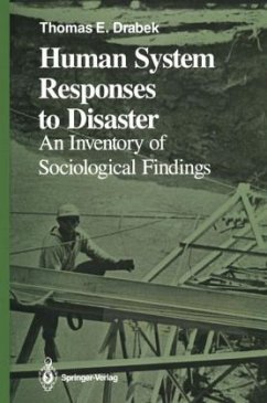 Human System Responses to Disaster - Drabek, Thomas E.