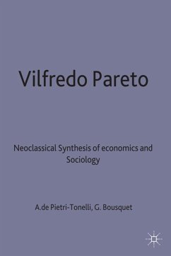 Vilfredo Pareto - de Pietri-Tonelli, Alfonso;Bousquet, Georges H;Bamford, Julia