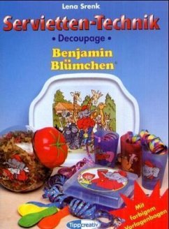 Cover Servietten-Technik, Benjamin Blümchen