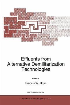 Effluents from Alternative Demilitarization Technologies - Holm