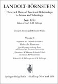 Molecular Constants from Microwave, Molecular Beam, and Electron Spin Resonance Spectroscopy / Molekelkonstanten aus Messungen der Mikrowellen-, Molekularstrahl- und Elektronenspinresonanz-Spektroskopie / Landolt-Börnstein, Numerical Data and Functional Relationships in Science and Technology 6