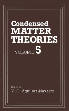 Condensed Matter Theories - Aguilera-Navarro, Valdir C.