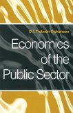 Economics of the Public Sector Economics of the Public Sector
