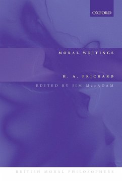Moral Writings - Prichard, H. A.