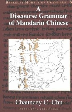 Cover A Discourse Grammar of Mandarin Chinese