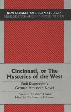 Cover Cincinnati, or The Mysteries of the West