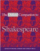 The Oxford Companion to Shakespeare - Wells, Stanley