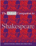 The Oxford Companion to Shakespeare