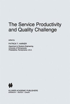 The Service Productivity and Quality Challenge - Harker