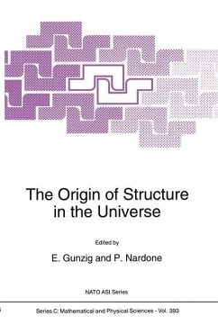 The Origin of Structure in the Universe - Gunzig, E. (ed.) / Nardone, P.