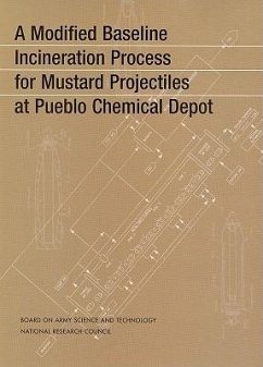 A Modified Baseline Incineration Process for Mustard Projectiles at Pueblo Chemical Depot - National Research Council; Division on Engineering and Physical Sciences; Board On Army Science And Technology; Committee on Review and Evaluation of the Army Chemical Stockpile Disposal Program