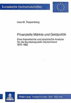 Finanzielle Märkte und Geldpolitik - Westfälische Wilhelms-Universität