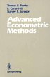 Advanced Econometric Methods - Bild 1