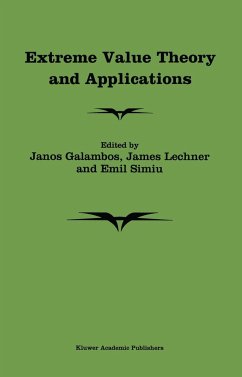 Extreme Value Theory and Applications - Galambos, J. / Lechner, James / Simiu, Emil (Hgg.)