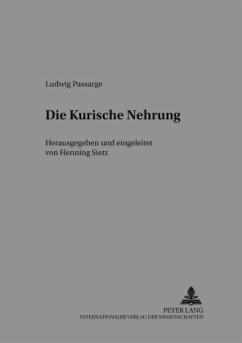 Die Kurische Nehrung - Sietz, Henning