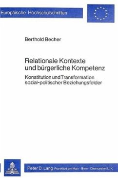 Cover Relationale Kontexte und bürgerliche Kompetenz