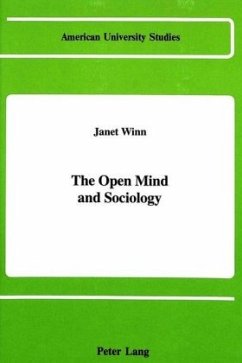 Cover The Open Mind and Sociology