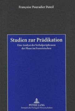 Studien zur Prädikation - Pouradier Duteil, Françoise
