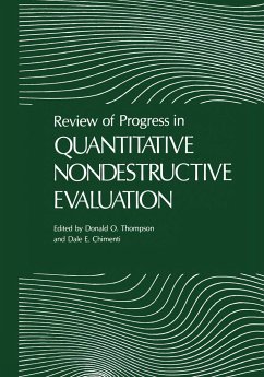 Review of Progress in Quantitative Nondestructive Evaluation: Volume 8, Part A and B - Thompson, Donald O.