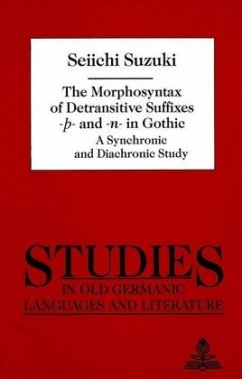 Cover The Morphosyntax of Detransitive Suffixes 